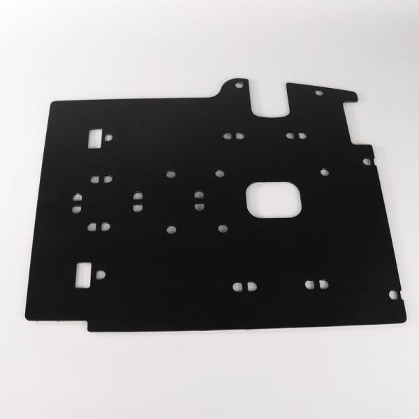2mm - 12mm Black Corrugated Plastic Sheet Customized PP Plastic Board