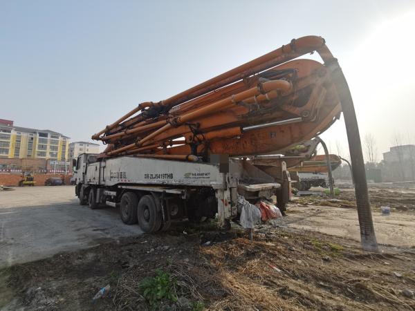 Structure Cylinder Type Zoomlion 52m Used Heavy Equipment Concrete Pump Productivity/h
