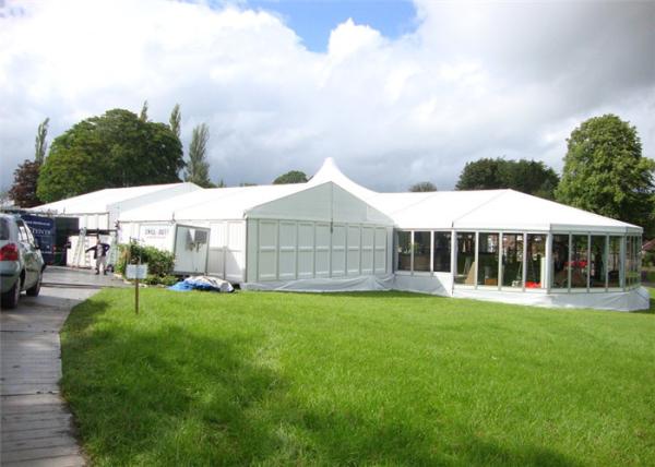 Durable Great Peak Clear Wedding Tents Wind Resistant Environmentally