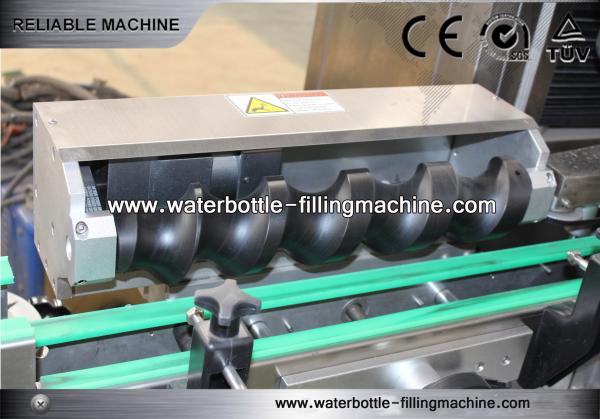 Soda / Tea Plastic Auxiliary Equipment Bottle Conveyor System Electric Driven Type