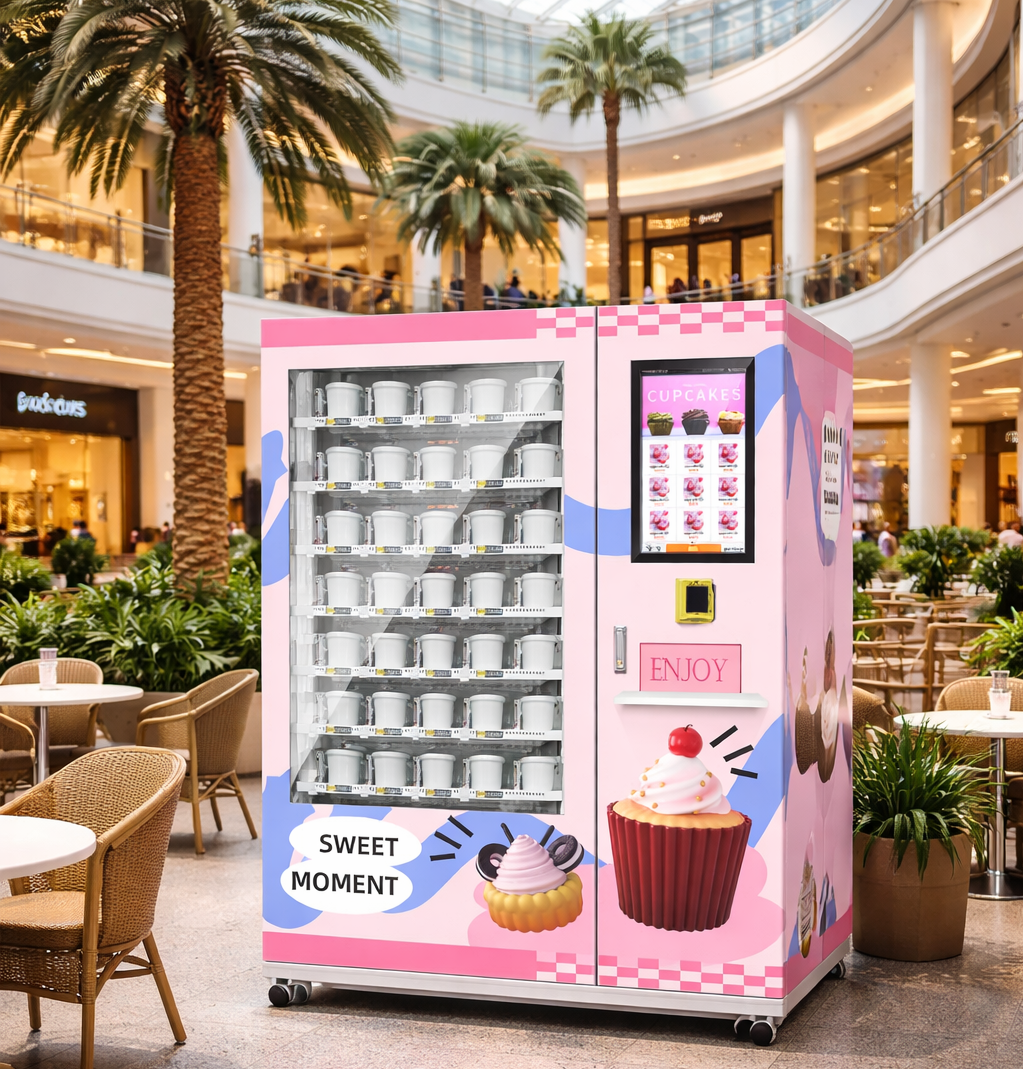 Haloo Cake Vending Machine With Cooling And Intelligent Management System