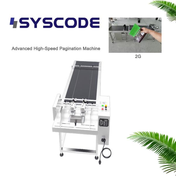 High Speed Paging Machine 600 Sheets/Min 60Hz AC 220V Pagination Machine