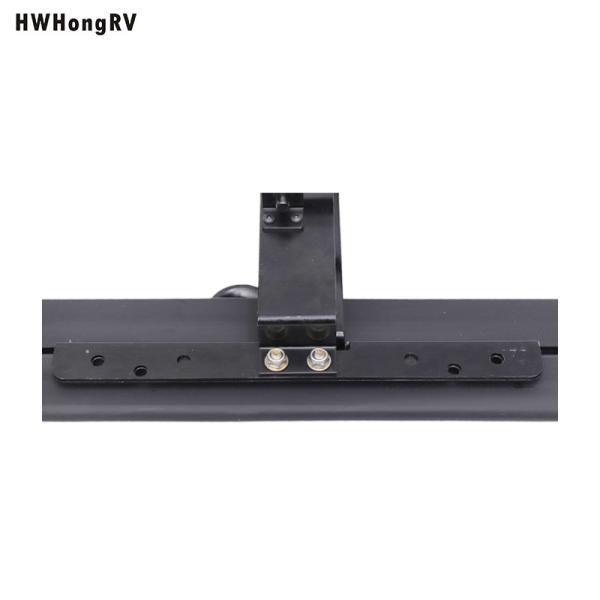 Motorhome rear seat inlaid  floor slider track runner van recessed seat floor rail double lock car seat sliding with 100cm