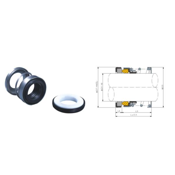 водяная помпа давления 0.5Мпа разделяет механическое уплотнение ГИ108 промышленного насоса