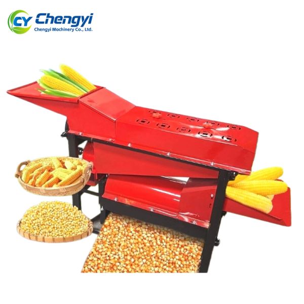 Heavy Duty Corn Peeler Thresher Rust Proof Iron Maize Thresher Machine