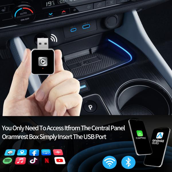 Universal Android Carplay Box with HDMI 1080P & USB Type-C