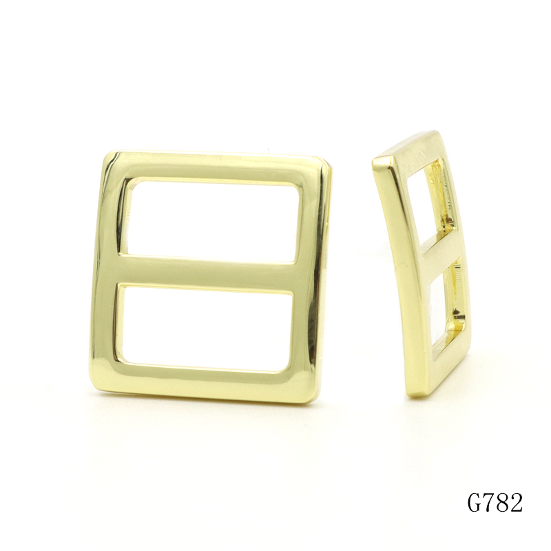 19mm Webbing Adjustment Buckle OEM ODM Tri Glide Buckles For Lady Handbag