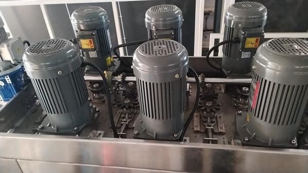 Máquina de lavar de vidro duplo de 2000 mm com forte capacidade de limpeza
