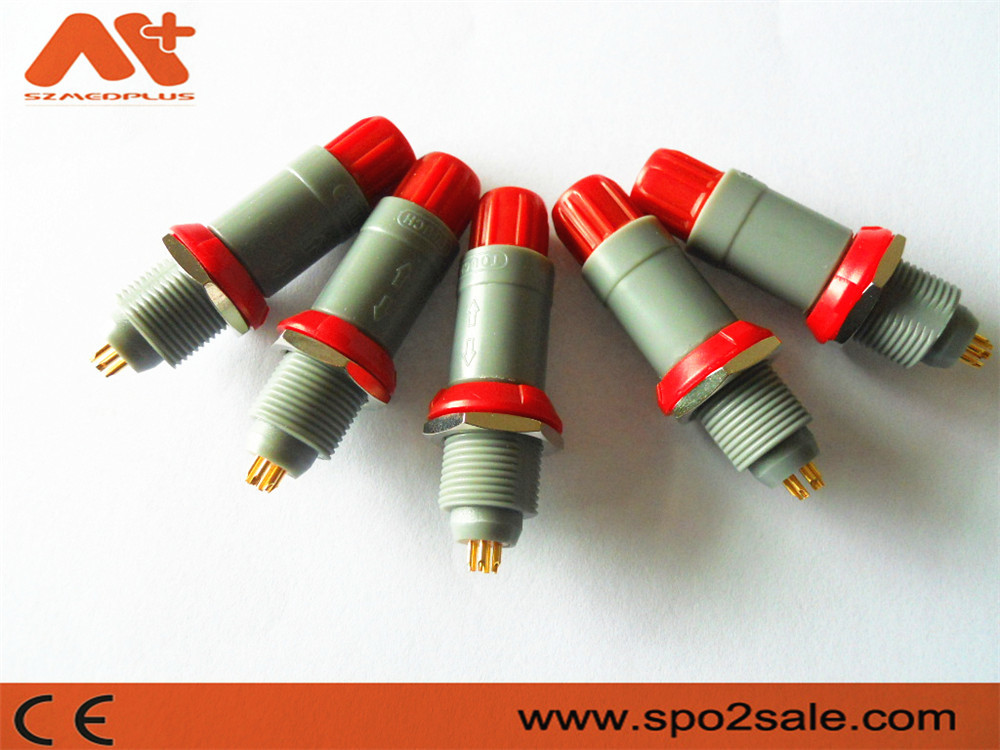 6 ABS медицинских соединителей Pin пластиковых удваивают ключ 60 для Spo2 ECG