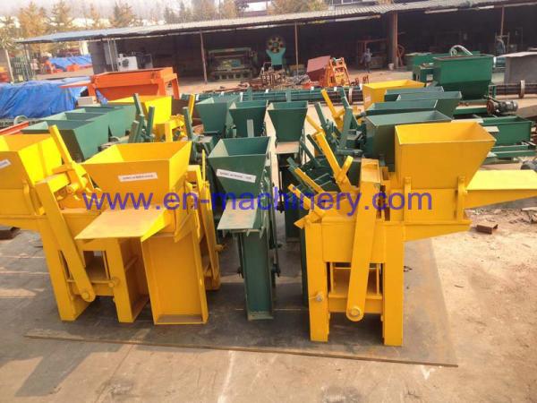 Product To Import To South Africa 1-40 Manual Clay Interlocking Brick Making Machine