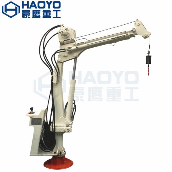 Knuckle Boom Offshore Provision Ship Deck Folating Dock Cranes