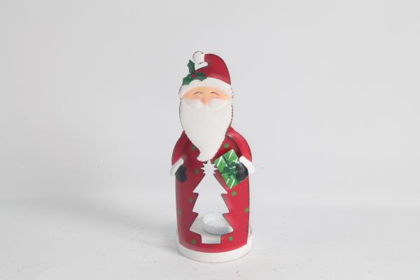 Customized Metal Christmas Decoration Snowman Santa Claus Elk Handicrafts For Modern Holiday Decor
