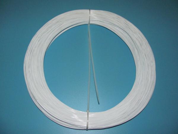 Anti Yellow White Plastic Coated Wire Hook And Eye Bras Wire