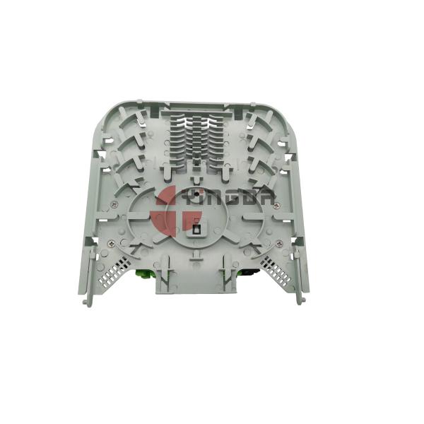 NAP FDB Fiber Optic Splitter Box 16 Ports Wall / Pole Mount Gray Color Thunder Proof