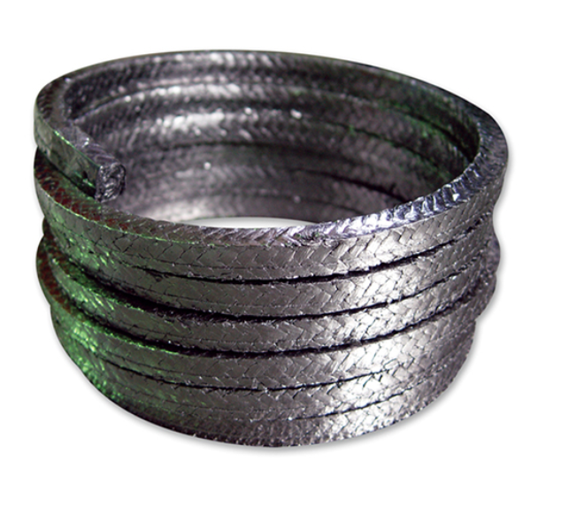 Wear Resistant 40*5mm Graphite Rope Packing High Temperature