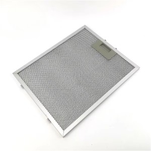 260 x 320mm Grease Exhaust Range Hood Parts Replacement Aluminum Mesh Filter
