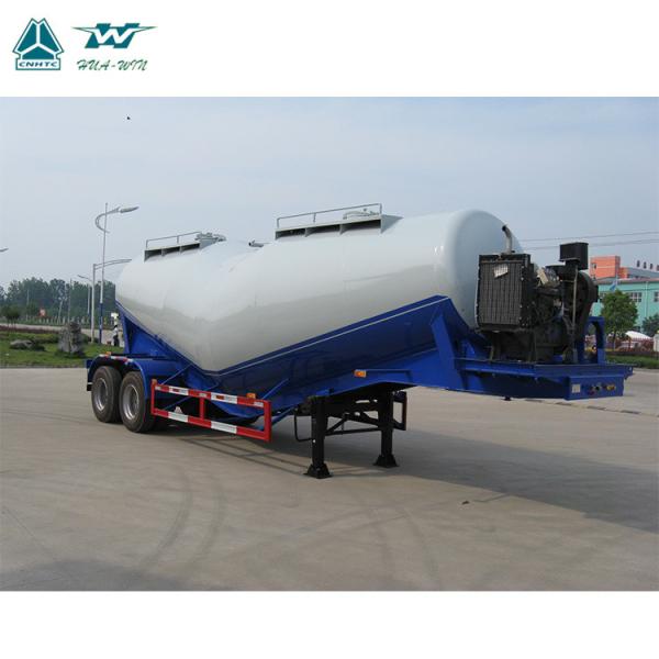 Sinotruk HOWO Bulk flour Bulk feed  Dry mortar  Powder Material Transporter Tank Truck Trailer for sale