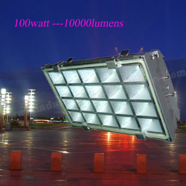 Водоустойчивое СИД алюминия 100W AC 110V взрывозащищенное светлое, промышленное заливающее освещение