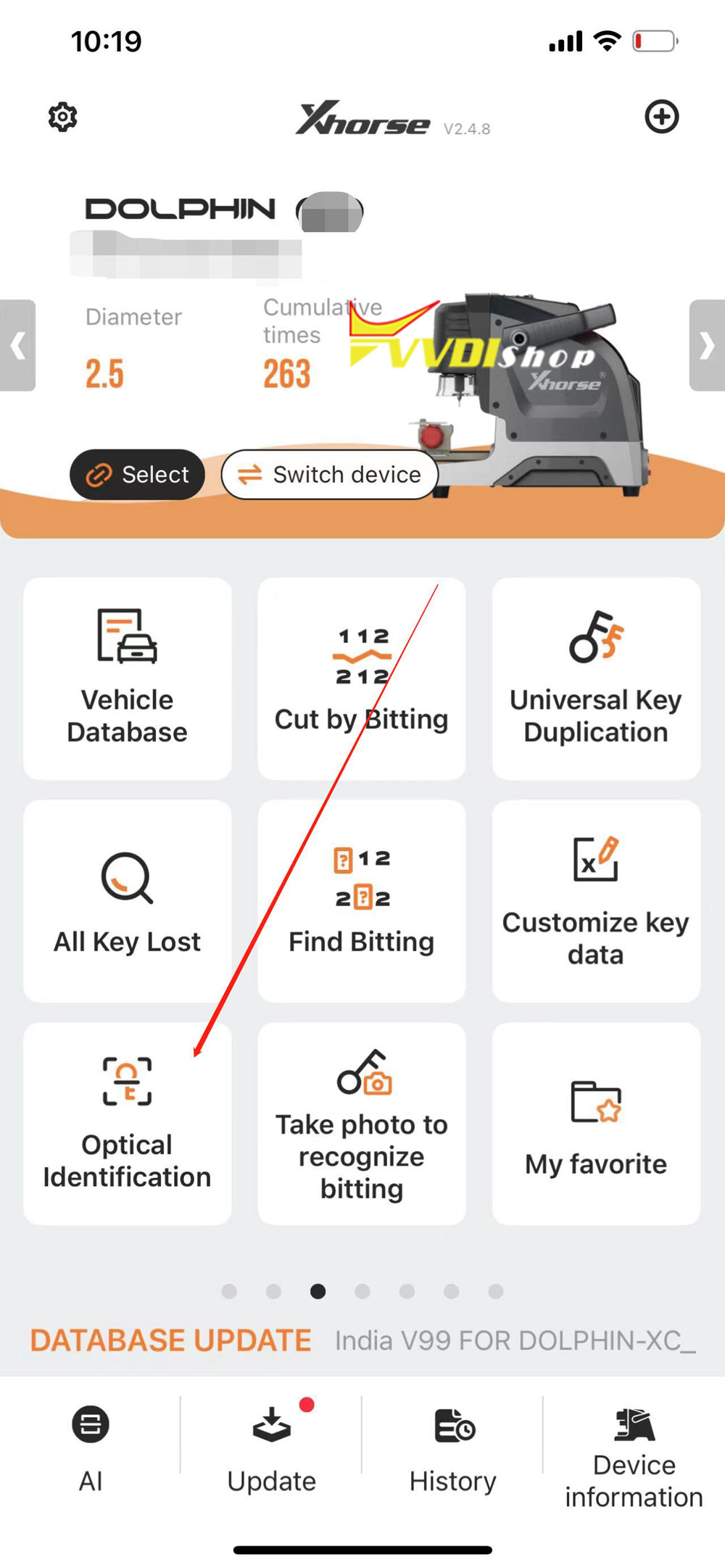 Xhorse Dolphin XP005 Ключевой резач и Xhorse Key Reader XDKR00GL