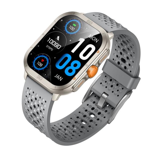 KW285 2.01 Inch Sports Smart Watch AMOLED Display Fitness Tracker SmartWatch For Light Exercise