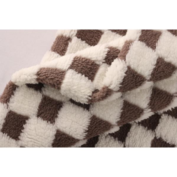 Recycled 100% Soft Cotton Prints Fabrics Shu Velveteen Sherpa Cotton Fabrics for Clothing for Home Blanket Textile