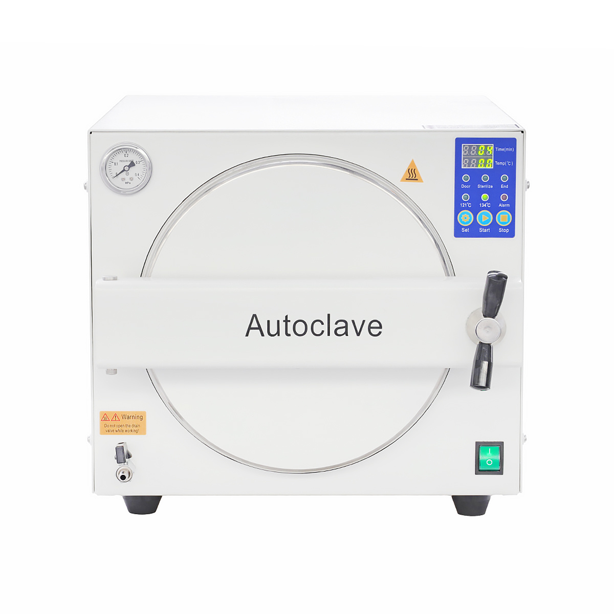 Steam Autoclave Sterilizer 18L 23L Digital Control 121°C 134°C for Dental Clinic Laboratory Instrument Sterilization OEM
