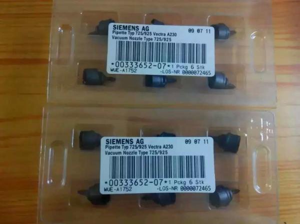 925 New Black SMT Nozzle 00333652-06 SIEMENS Pick UP Nozzle