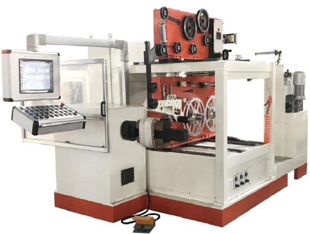 Triangle Three Dimensional Iron Core Transformer Automatic Wire Winding Machine