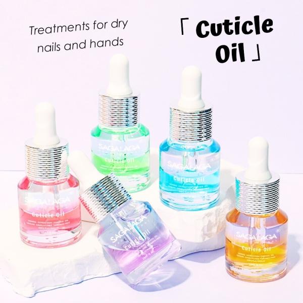 Vitamin E Nail Cuticle Oil 15ml Bottle Natural Essential Oil Nourish and Condition Dry Nails and Cuticles Private Label