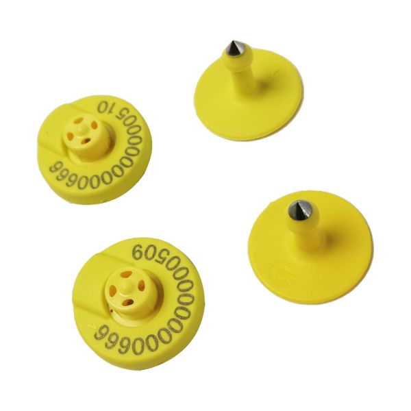 RFID Electronic Animal Ear Tag 134.2KHz FDX HDX Compatible with Livestock Pig Sheep Cattle Printing Shops