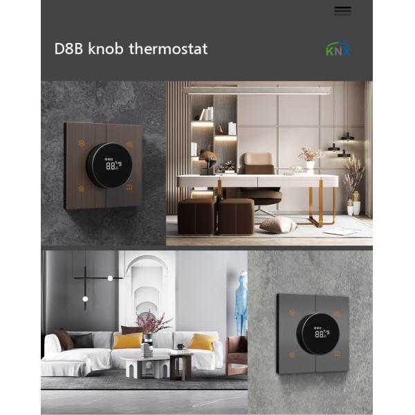 24V Home Smart Thermostat Hotel Temperature Measuring Digital KNX Smart Thermostat