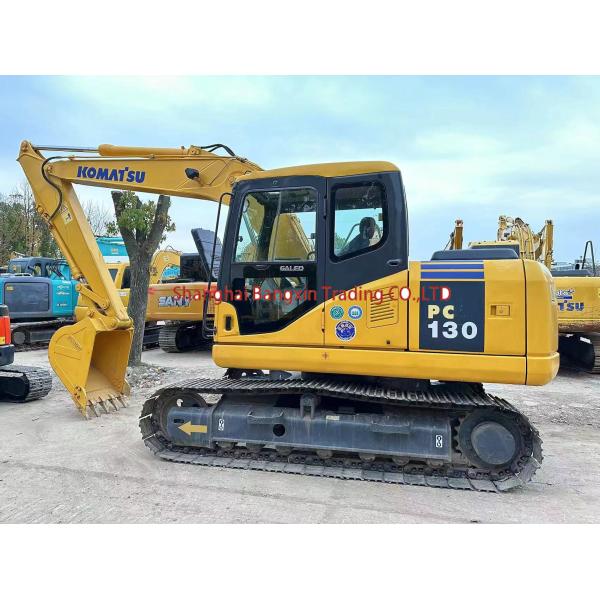 0.5m3 bucket capacity komatsu pc130-7 mini excavator with strong power and stability