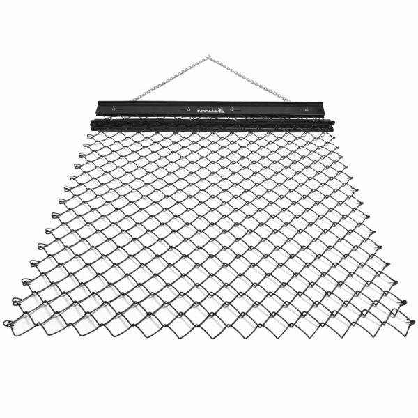 4' X 5' Chain Harrow Mats Steel Mesh Bolt Inserting Type For Living Room