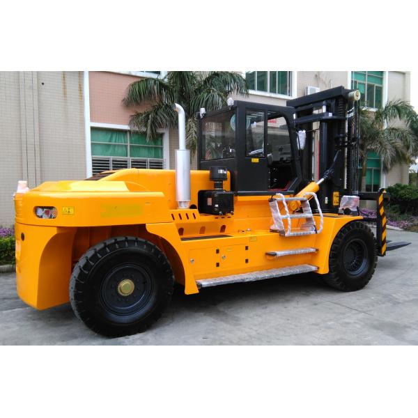 Цвет энергосберегающего двигателя Вольво 18 грузоподъемников порта тонны дизельный использующий энергию желтый