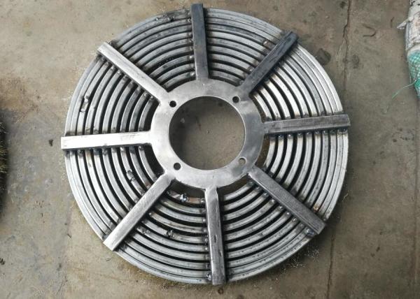 400mm Diameter Stainless Steel Crimped Wire Spiral Wound Cup Brushes For Wire Processing