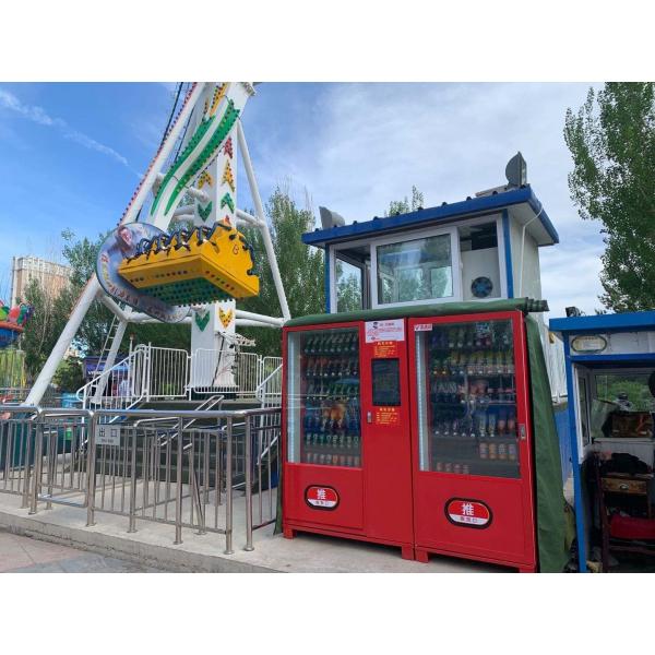 Máquinas de venda de alimentos e bebidas personalizadas de tela sensível ao toque de 19 polegadas