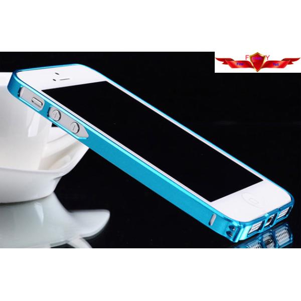 New Colorful Aluminum Iphone 4 4S 5 5S Bumper Cases Gift Box Included