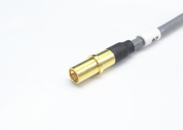 Conjuntos de cabo coaxial feitos sob encomenda coaxiais masculinos dos encaixes SSMA /SSMP do cabo da precisão com cabo CXN3506