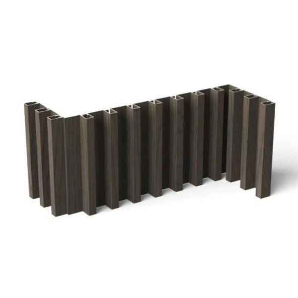 Extruded Aluminum Cladding Decorative Aluminum Building Exterior Wall Baffles