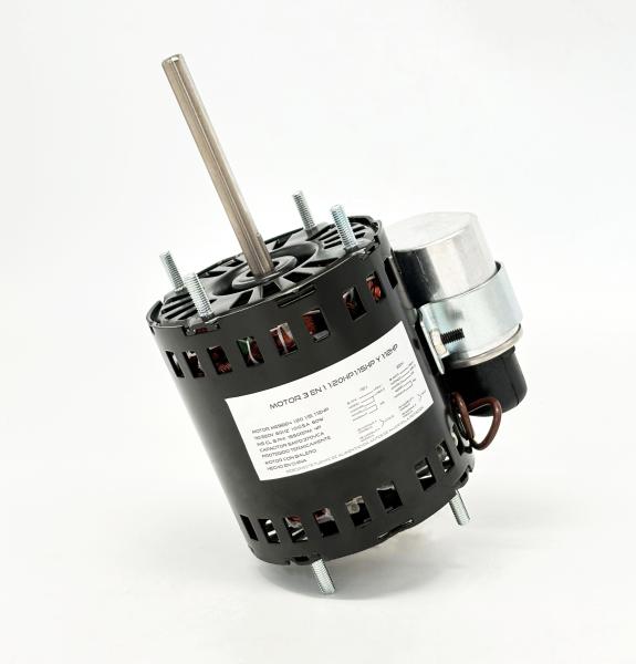 3.3 Diameter Motor - 1/12-1/15-1/20HP 1550RPM 115/230V 60Hz FASCO D1127/Century 9721 Replacement Motor