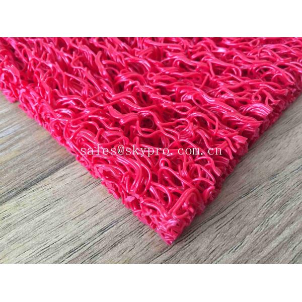 Циновки безопасности красного ковра настила логотипа резиновые/вода - придайте непроницаемость резиновый коврик у входной двери