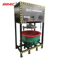 Barril vertical Rim Repair Machine automático lleno AA-RPM77 de AA4C Alu Rim Polishing Machine With Shaking