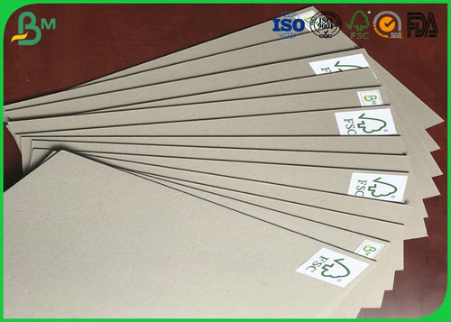 cartão cinzento Cartão habilitado do cinza do FSC 1.0mm 1.5mm 2.0mm 2.5mm 3.0mm 3.5mm para a caixa de embalagem