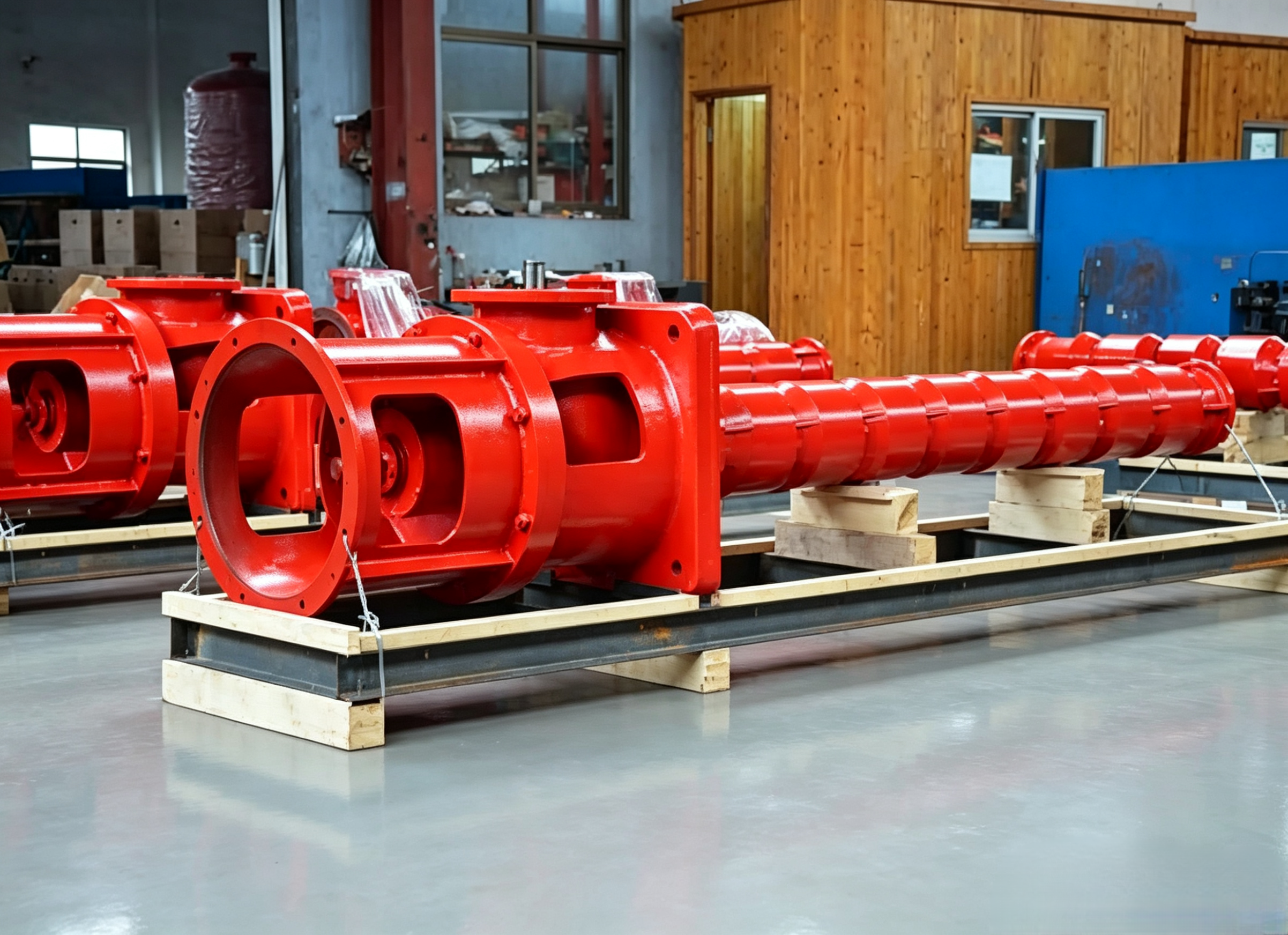 Customized Power Plant Equipment Corrosion Resistant High Temperature Resistant Vertical Long Shaft Pump