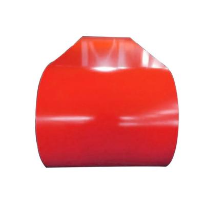 Red Ral Color Coated Coil Impact Resistant For Construction