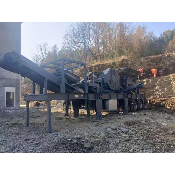 Различные модели плотно сжимают завод дробилки челюсти 90TPH-650TPH мобильный
