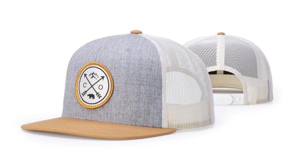 Unisex Trendy 19.7 Inch Embroidered Logo Cap High Crown