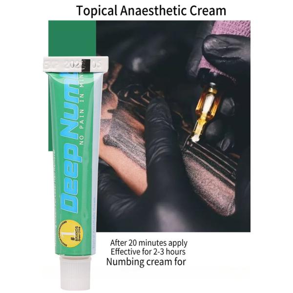 Super Numb Tattoo Lidocaine Numbing Cream for Body Tattoo Piercing Miro-Blading Semi-Permanent Makup High Quality