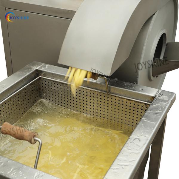 50 kg/h Linha de produção de batatas fritas semiautomática Máquina para fazer batatas fritas