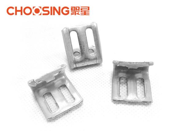 Full Plastic Coating Upholstery EK Spring Clip , Metal Upholstery Clips Length 23mm